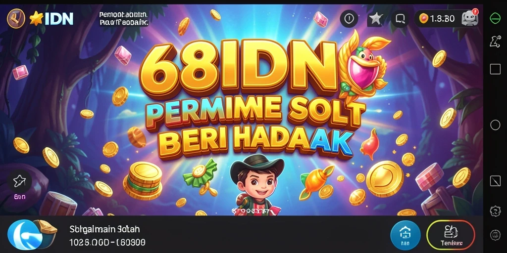 Screenshot gameplay 68IDN menampilkan keseruan bermain slot.