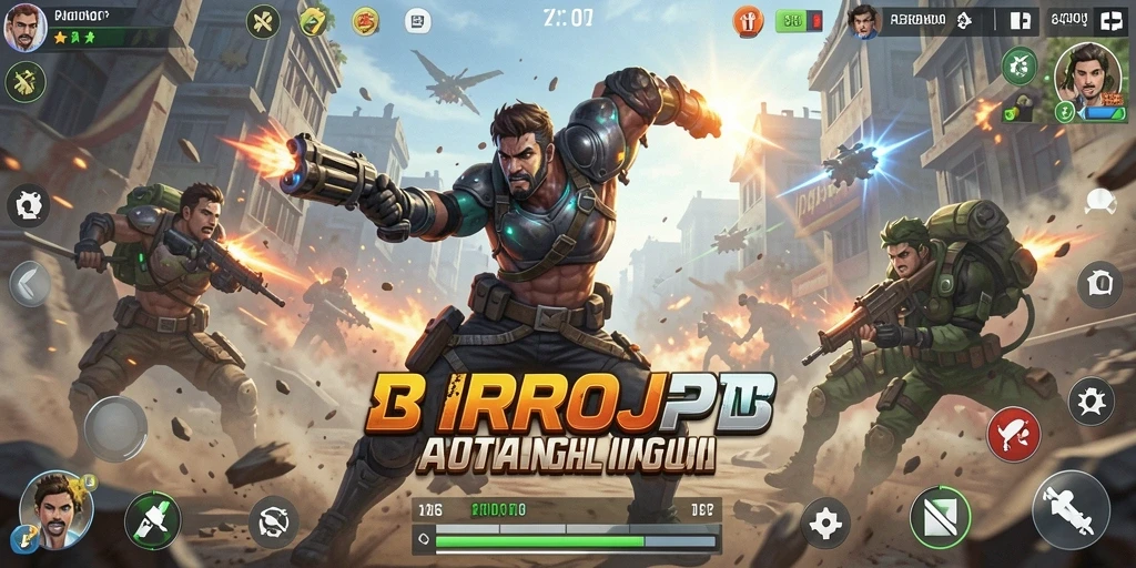 Screenshot BROJP yang menampilkan aksi seru dan gameplay yang memacu adrenalin.