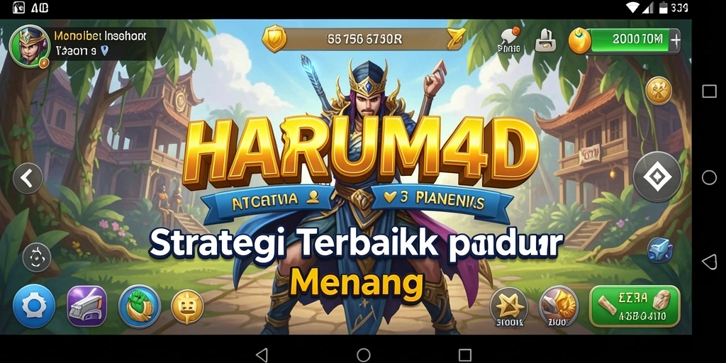 Tampilan gameplay <strong>HARUM4D</strong> dengan strategi seru dan tantangan menarik.