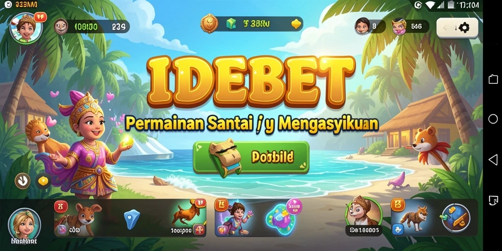 Tampilan gameplay yang seru dan mengasyikkan di IDEBET.