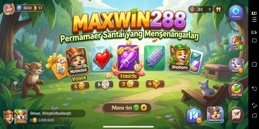 Tangkapan layar gameplay <strong>MAXWIN288</strong> yang menunjukkan aksi seru dan tantangan menarik.