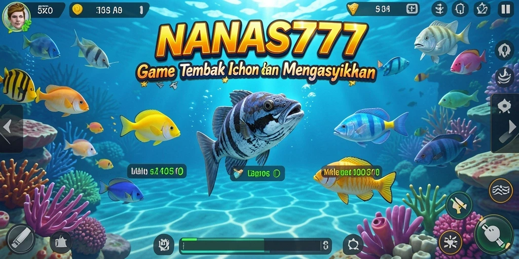 Tampilan gameplay NANAS777 yang mengasyikkan dan penuh warna.