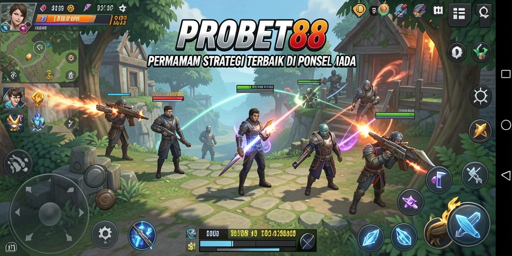 Tampilan gameplay menarik dari PROBET88 dengan strategi yang mendebarkan.
