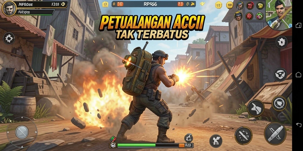Tampilan gameplay RP66 yang penuh aksi dan ketegangan.