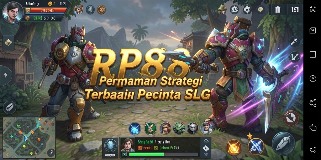 Tangkapan layar gameplay RP888 yang mengasyikkan dan strategis.